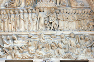 Notre Dame Cathedral, Paris Last Judgment Portal