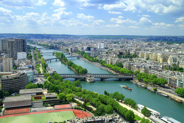 Parigi, la Senna dall'alto