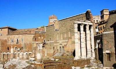 Le forum de Trajan à Rome