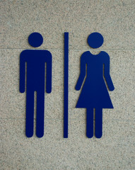 washroom sign