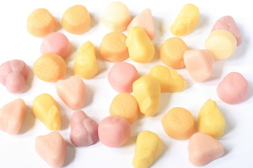 Fruchtgummi mit Joghurt