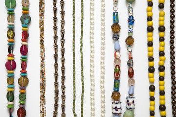 colored chain of beads