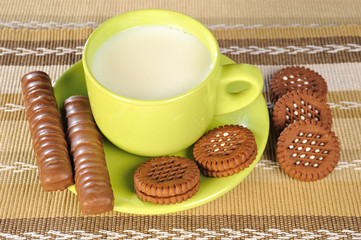 milk and cookies