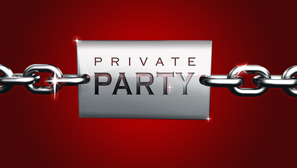Private party space