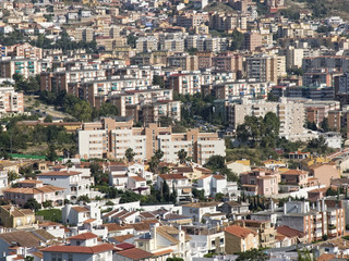 Fototapeta na wymiar Malaga city