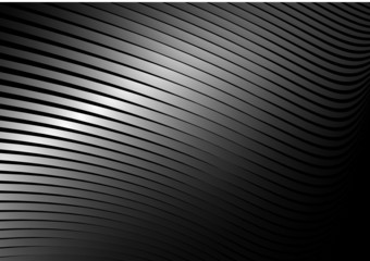 Silver vector  lined surface