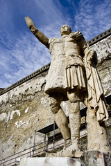 herculanum, statue de Marco Nonio Balbo