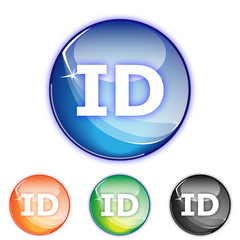 Picto identité - Icon ID - collection color