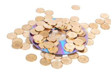 coins with DVD
