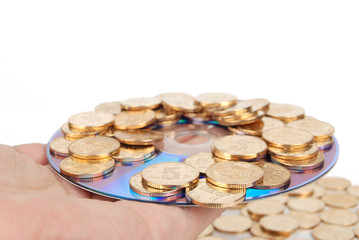 coins with DVD