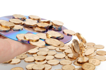 coins with DVD