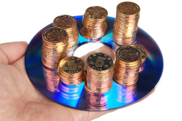 coins with DVD