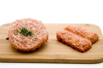 Hackfleisch zum grillen