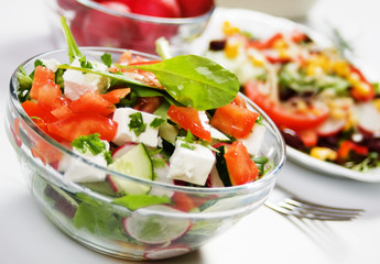 Delicious cheese salad