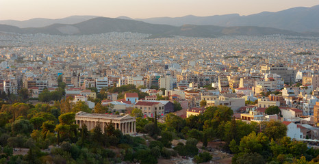 Athens view