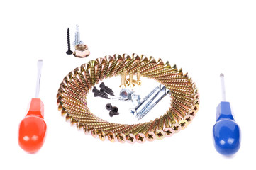 Place setting - screws instead of a meal