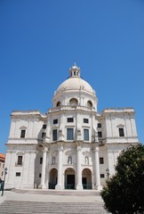 Fototapeta na wymiar Santa Engracia church in Lisbon