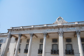 Fototapeta na wymiar Military museum in Lisbon