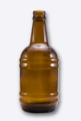 brown beer bottle