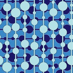 Seamless circle pattern