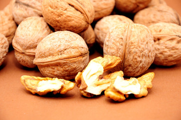 Walnut and hazelnut