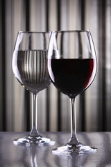 Wine glasses