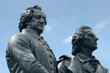 Weimar, Goethe-und Schiller-Denkmal