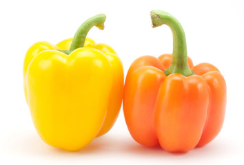 fresh paprika isolated