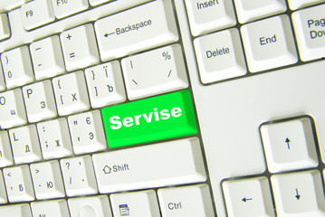 button of service