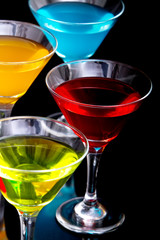 Martini cocktail drinks