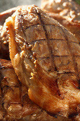 smoked marinated pork meat, homemade