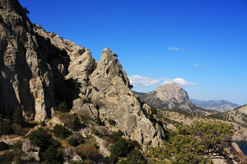Fototapeta na wymiar Mountain landscape. Photo 0203