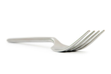 Table utensils isolated on the white background