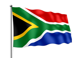 Südafrika-Flagge