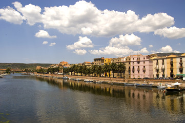 Obraz premium Bosa, Sardegna