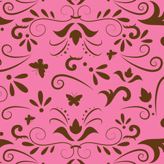 Seamless vintage background pattern