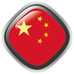 Button illustration of China flag