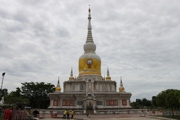 the very famoue stupa in Thailand, Na Dun, Mahasarakam