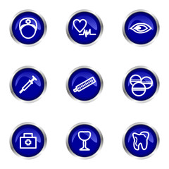 Glossy icon set