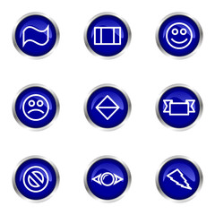 Glossy icon set