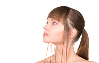 Fototapeta premium lovely woman
