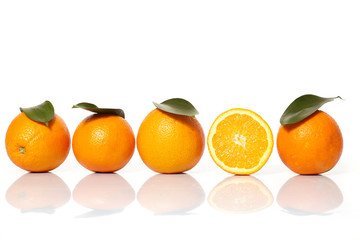 fresh oranges