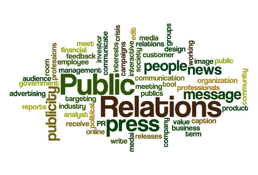 Public Relations - Word Cloud