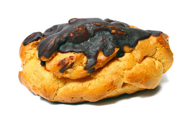 pastry in a chocolate