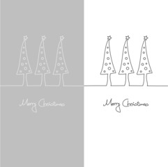 Christmas Cards Trees