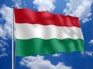 Ungarn-Fahne