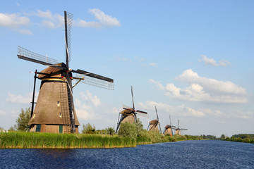 Windmills at Kinderdijk, the Netherlands