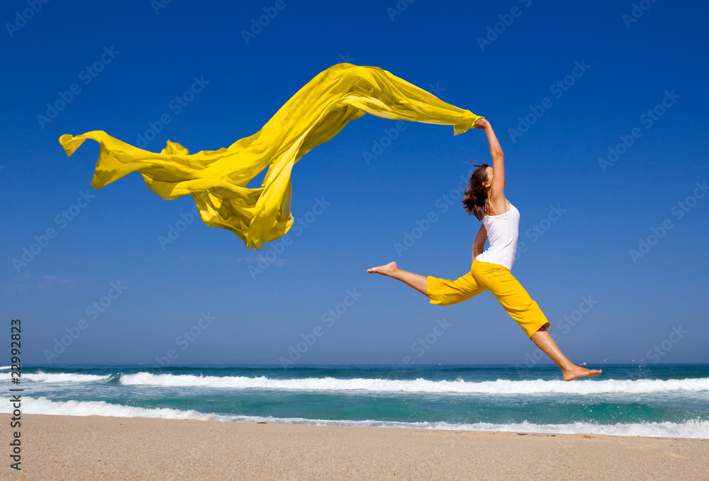 Canvas Prints jumping
