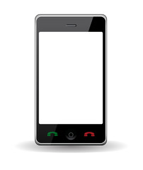 Smartphone with touch screen