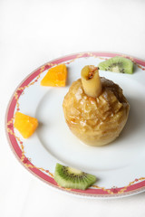 manzana al horno